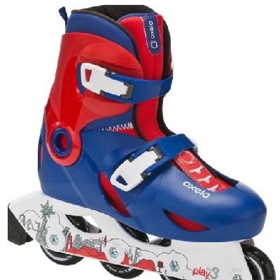 DECATHLON 8177671 Oxelo Play 3 Kids' Inline Roller Skates