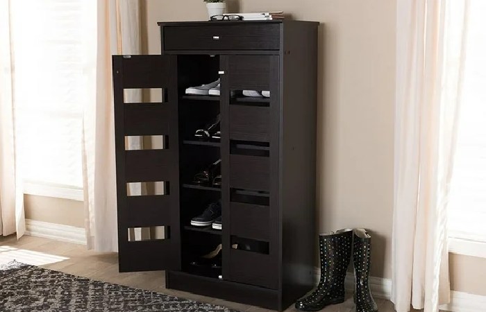 Wood Shoe Storage Cabinet In Walmart