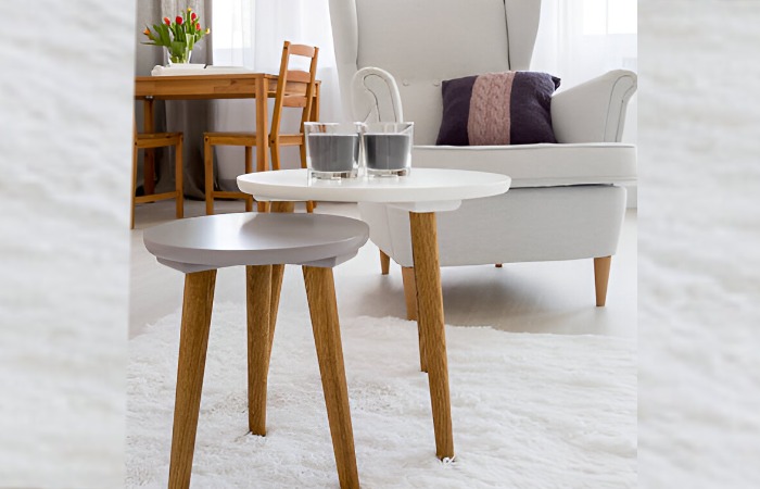 5. Pottery Barn Coffee Tables Details