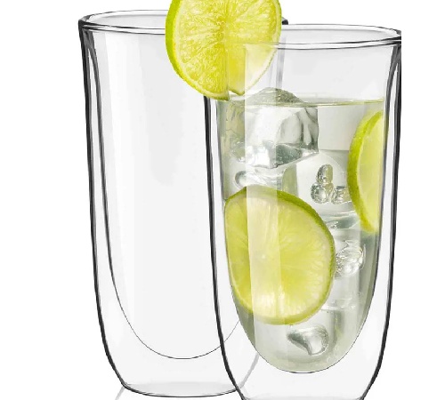 Spike Double Wall Highball Glasses