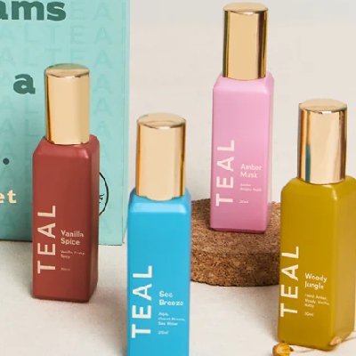 Teal by Chumbak Wonderland Fragrance Gift, Set 4