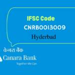 Canara Bank IFSC Code 50 branches in Hyderabad